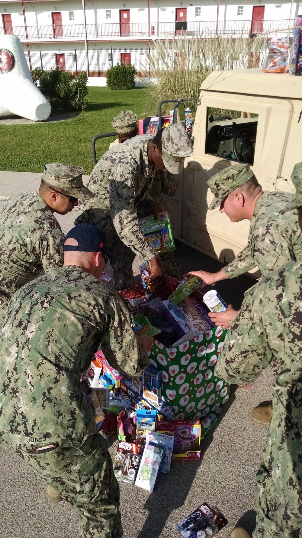 Seabees Toys for Tots Fundraiser