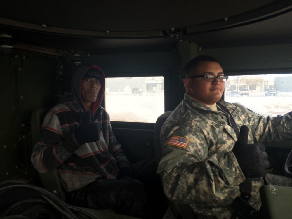 New Mexico National Guard responds to call for disaster relief during Winter Storm Goliath