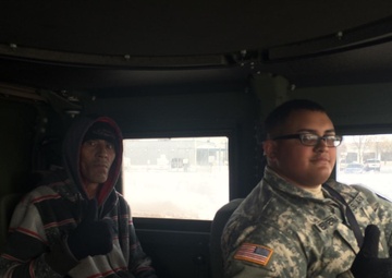 New Mexico National Guard responds to call for disaster relief during Winter Storm Goliath