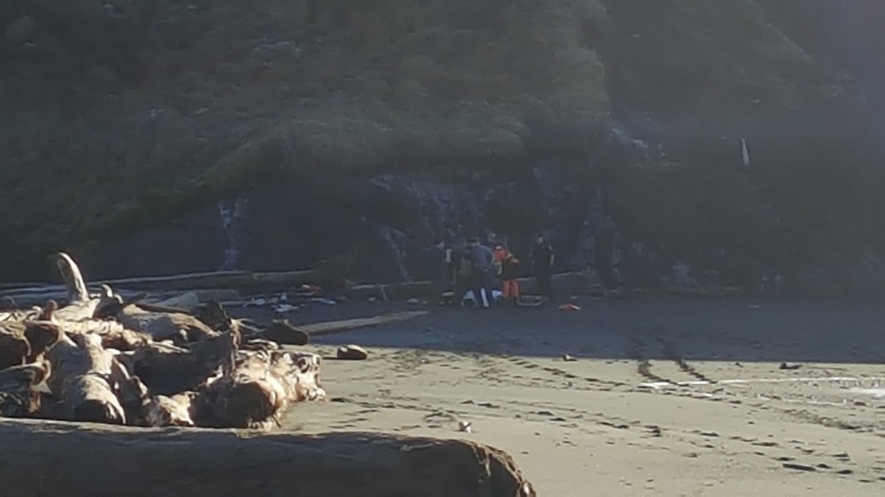 Coast Guard aircrew medevacs woman from Quinault Indian Reservation
