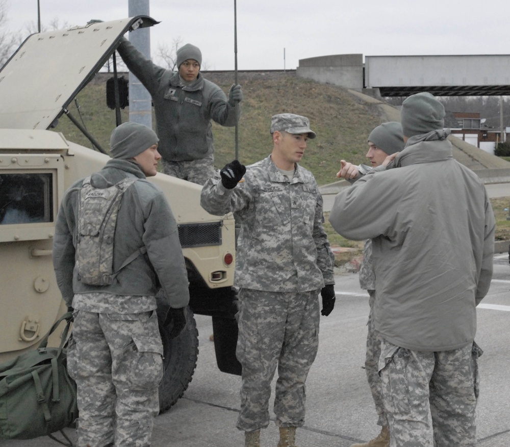State emergency duty in Valley Park, Mo.