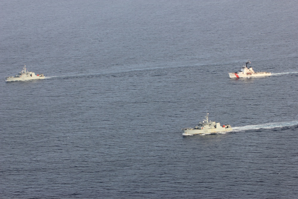 Coast Guard Cutter Steadfast participates in NAMSI