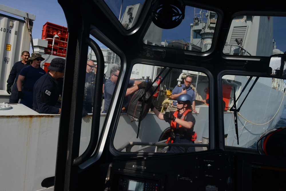 USCGC Stratton teams up with HMCS Whitehorse to patrol Eastern Pacific Ocean
