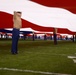 Marines stand together to unfurl Old Glory at 38th annual Holiday Bowl