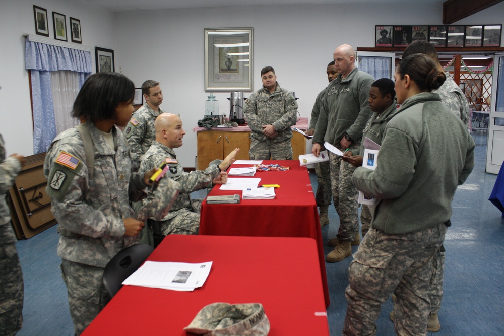 MNBG-E holds job fair for Guard and Reserve Soldiers in Kosovo