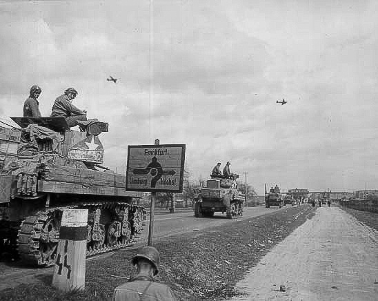 Third Army advance across Germany