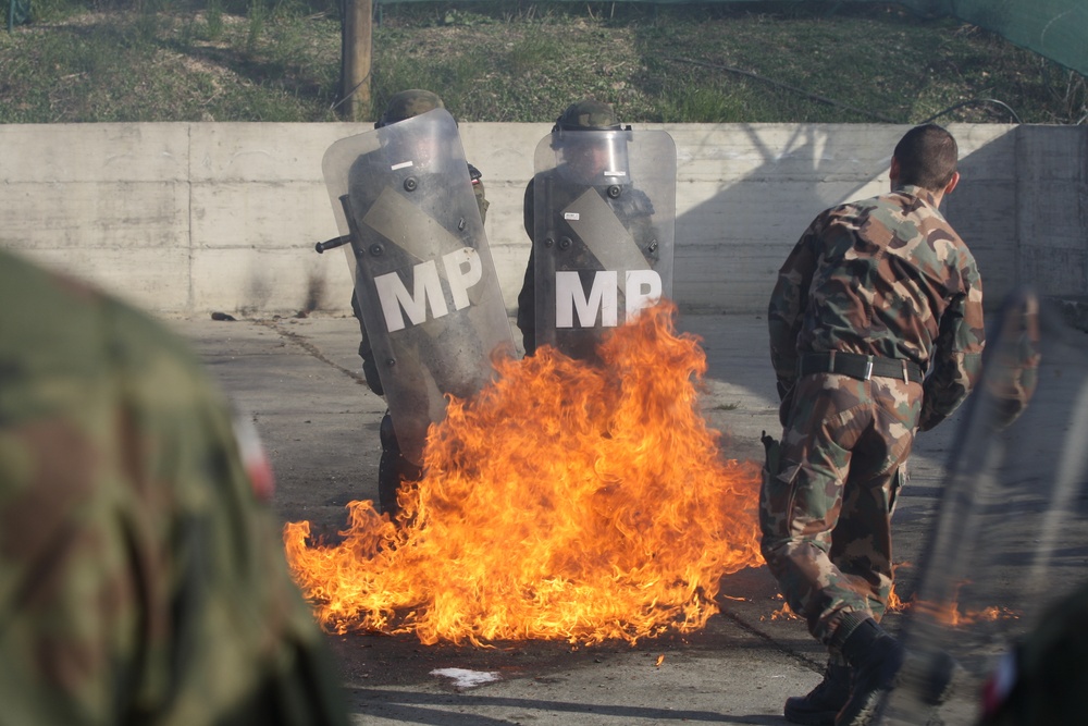 Fresh Polish Soldiers rotate into KFOR Mission in Eastern Kosovo