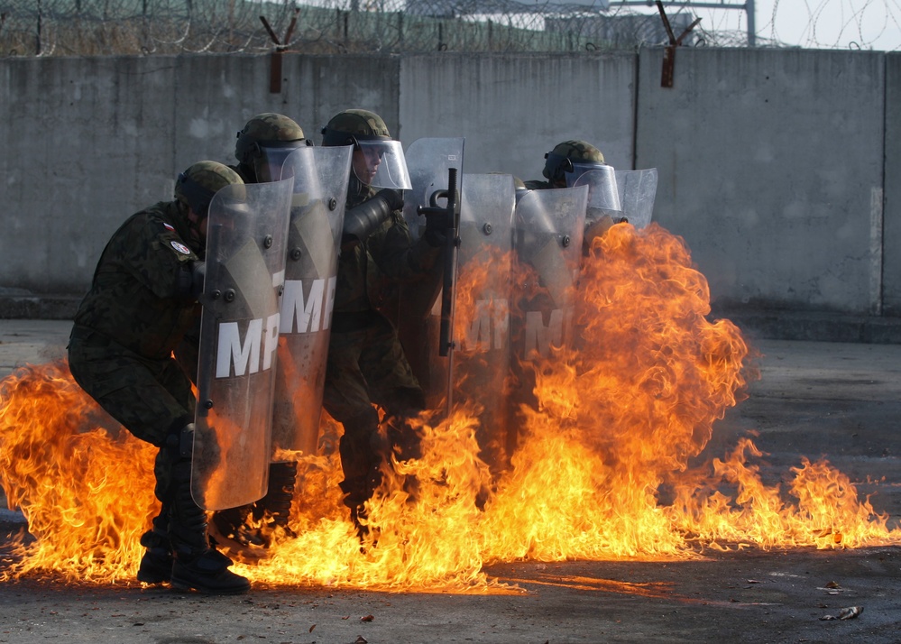 Fresh Polish Soldiers rotate into KFOR Mission in Eastern Kosovo