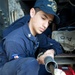 Maintenance check aboard USS Carney