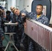 Loading stores onto USS Bonhomme Richard
