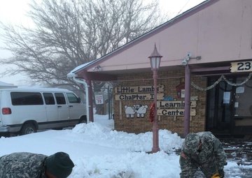 Battalion helps hometown weather storm