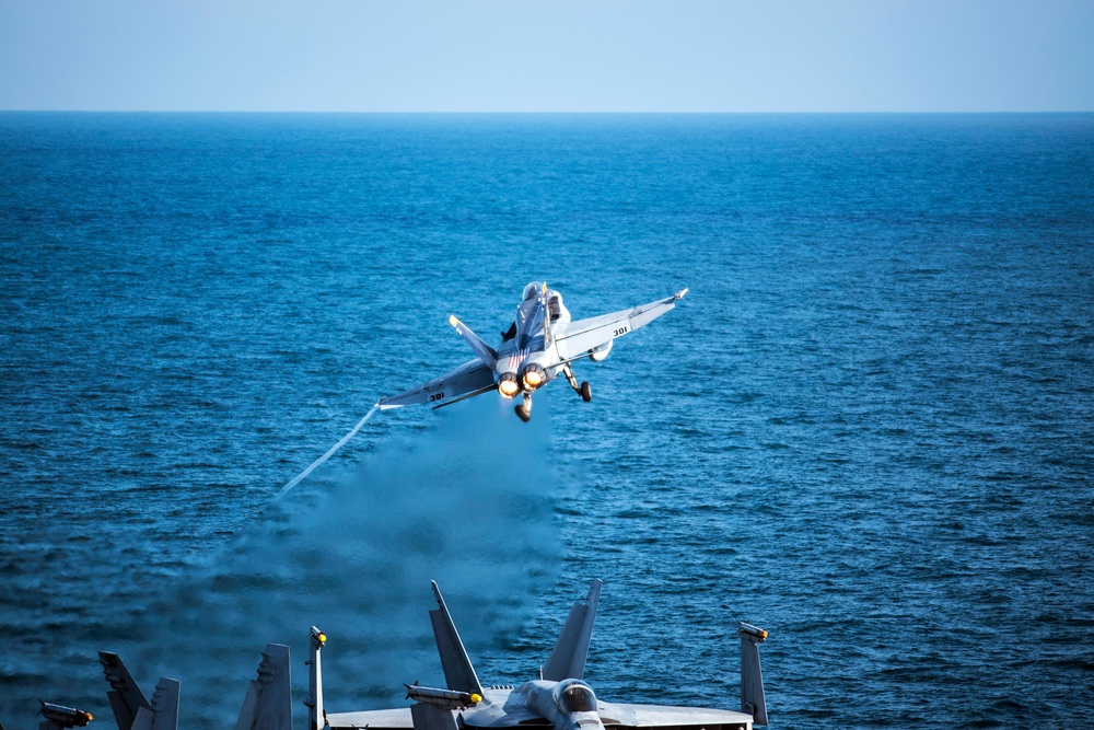 USS Harry S. Truman flight deck operations