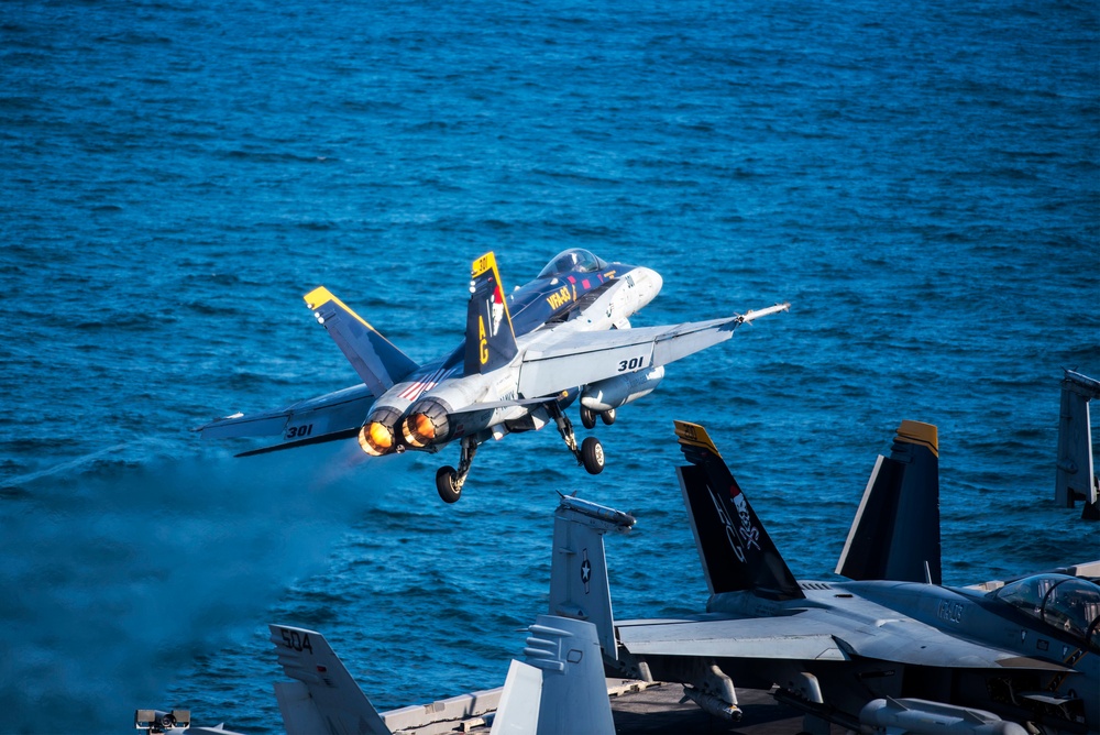 USS Harry S. Truman flight deck operations