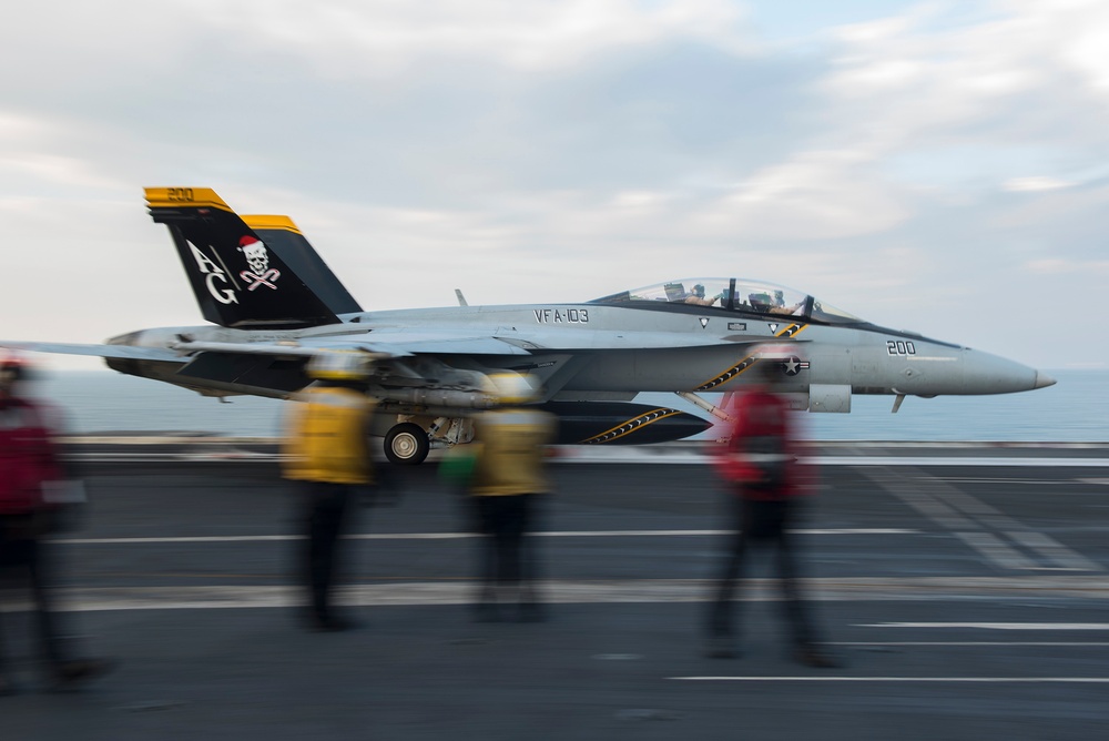 USS Harry S. Truman flight deck operations