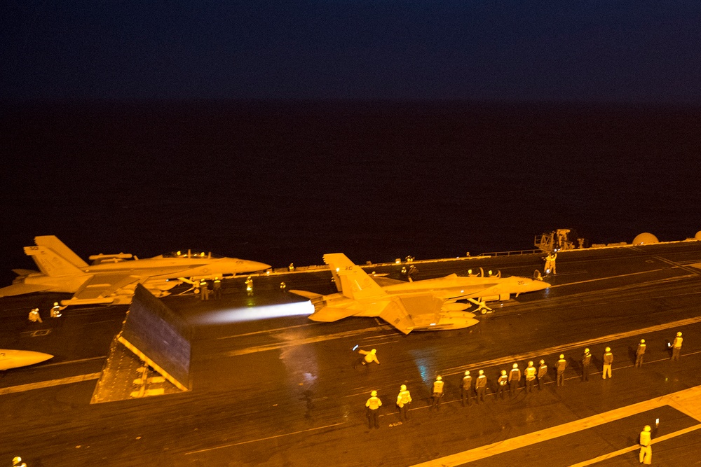 USS Harry S. Truman flight deck operations