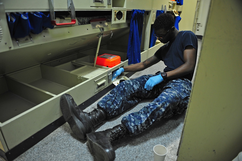 USS Blue Ridge operations