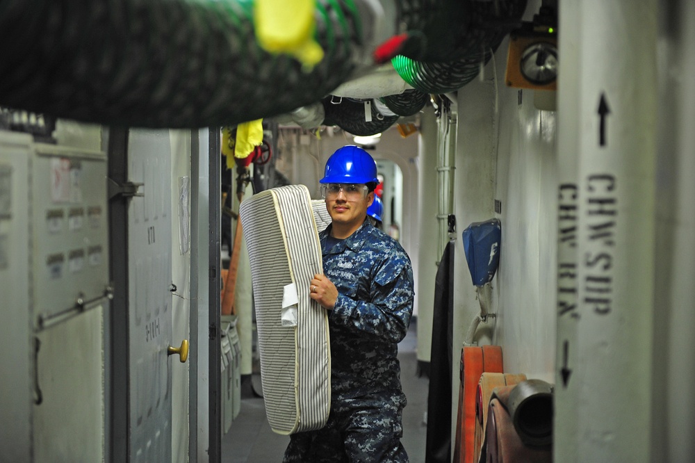 USS Blue Ridge operations