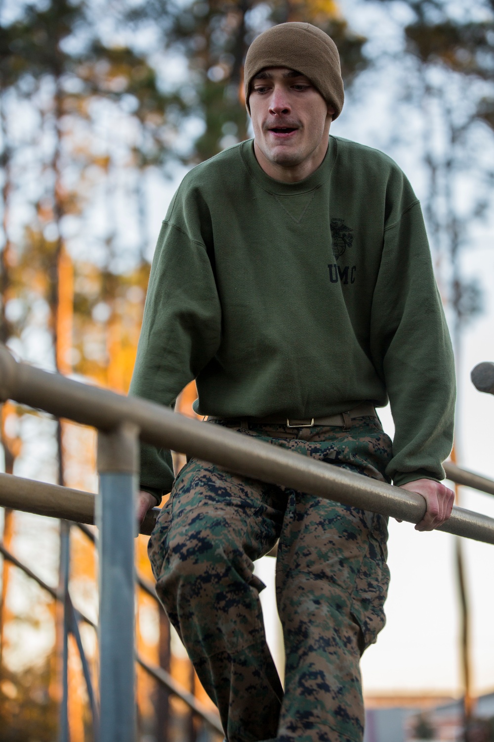 Marine recruits conquer fears on Parris Island’s Confidence Course