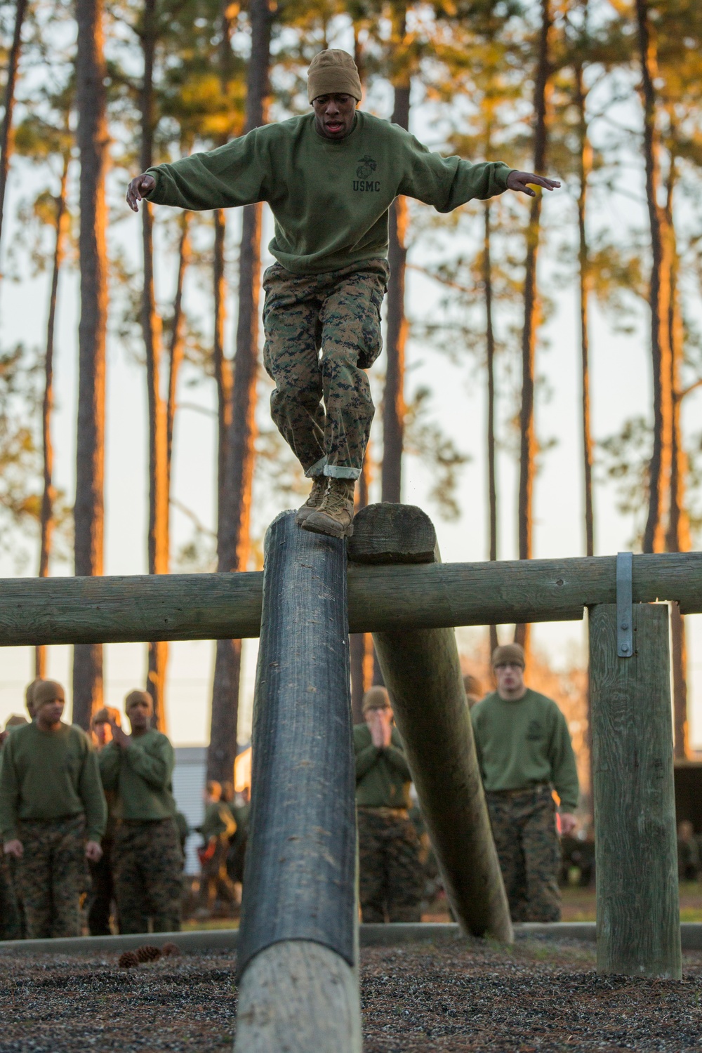 Marine recruits conquer fears on Parris Island’s Confidence Course