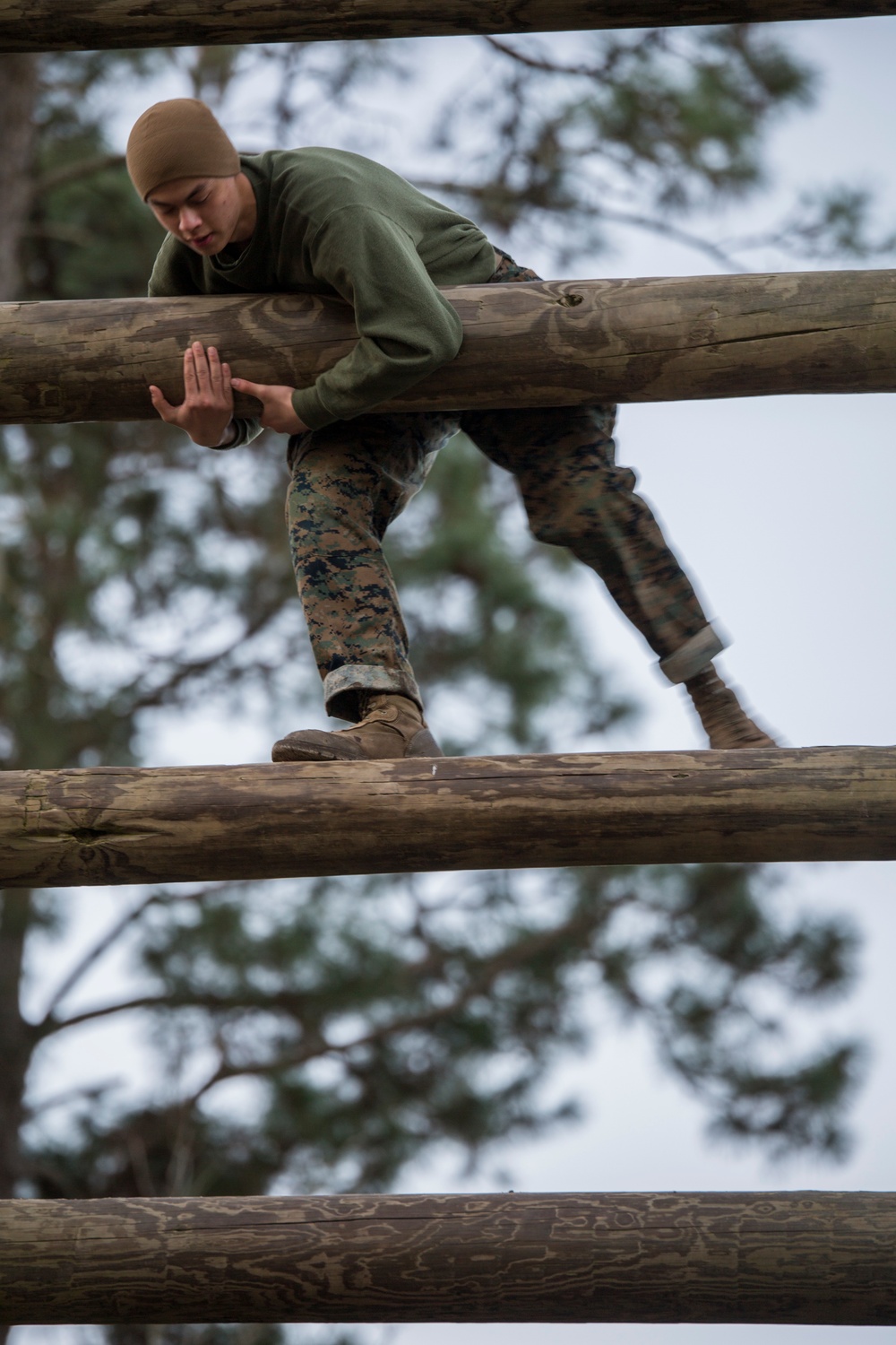 Marine recruits conquer fears on Parris Island’s Confidence Course