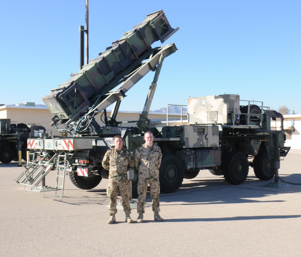 German Air Force trains at Fort Bliss