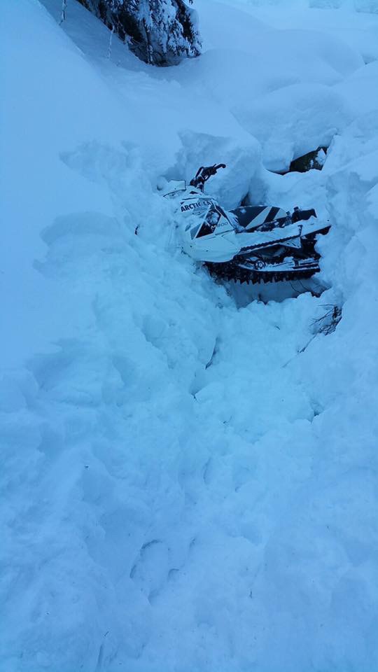 Coast Guard rescues stranded snowmobiler near Juneau, Alaska