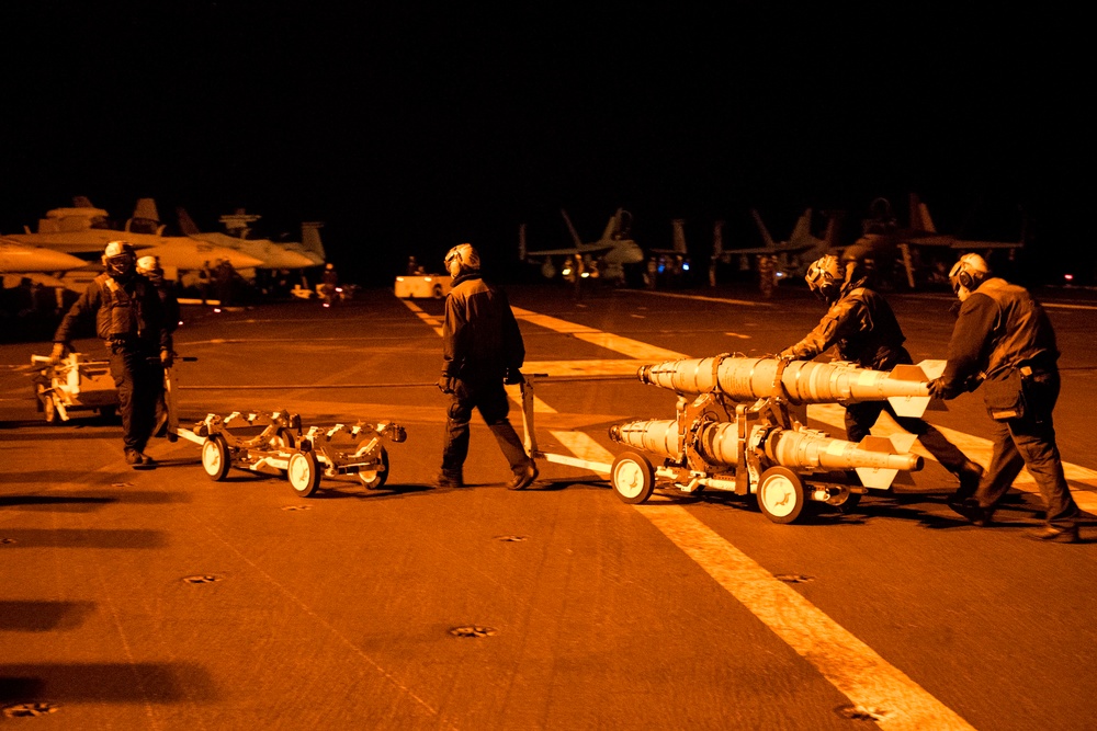 USS Harry S. Truman flight deck operations