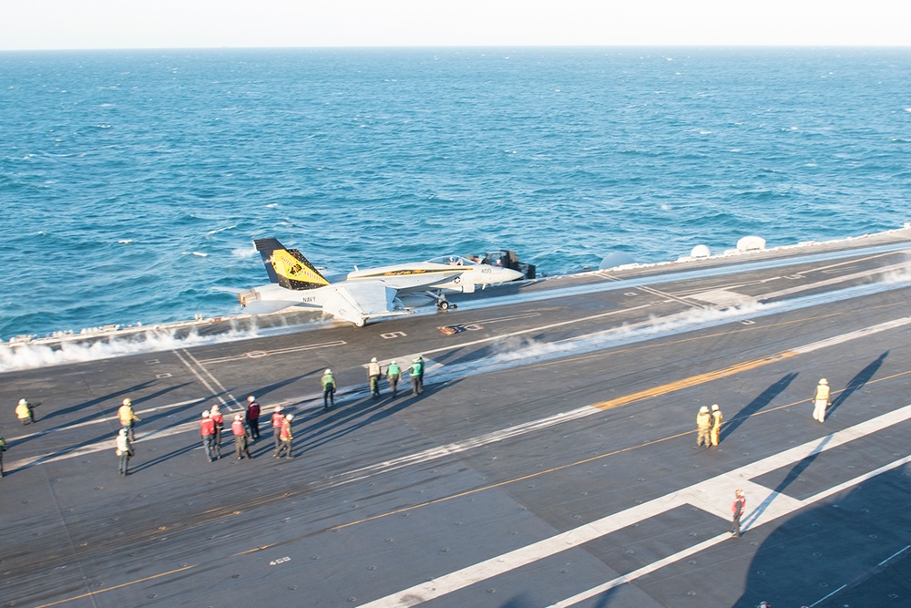 USS Harry S. Truman flight deck operations