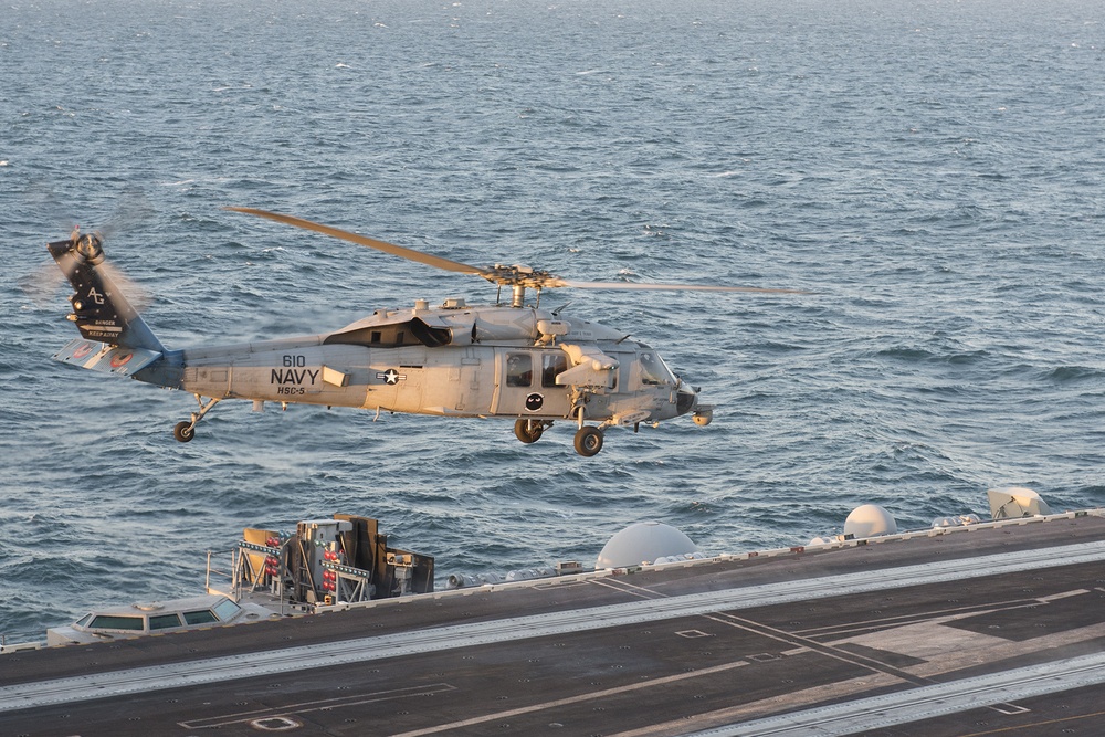 USS Harry S. Truman flight deck operations