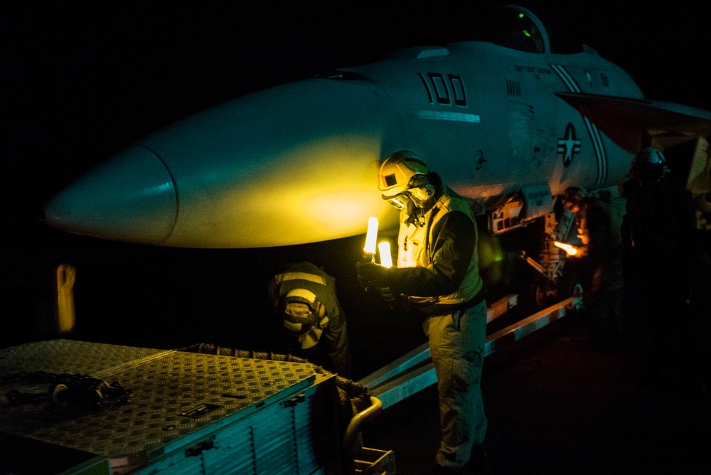 USS Harry S. Truman flight deck operations