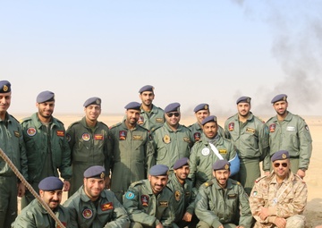 KAF Apache crews destroy their targets on the range