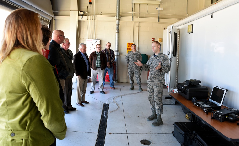 Arvest Bank provided presentation of 188th Wing mission capabilities