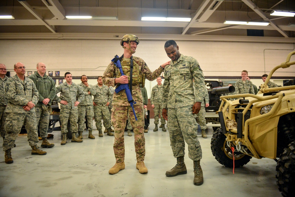 Weapons NCO STEPs up