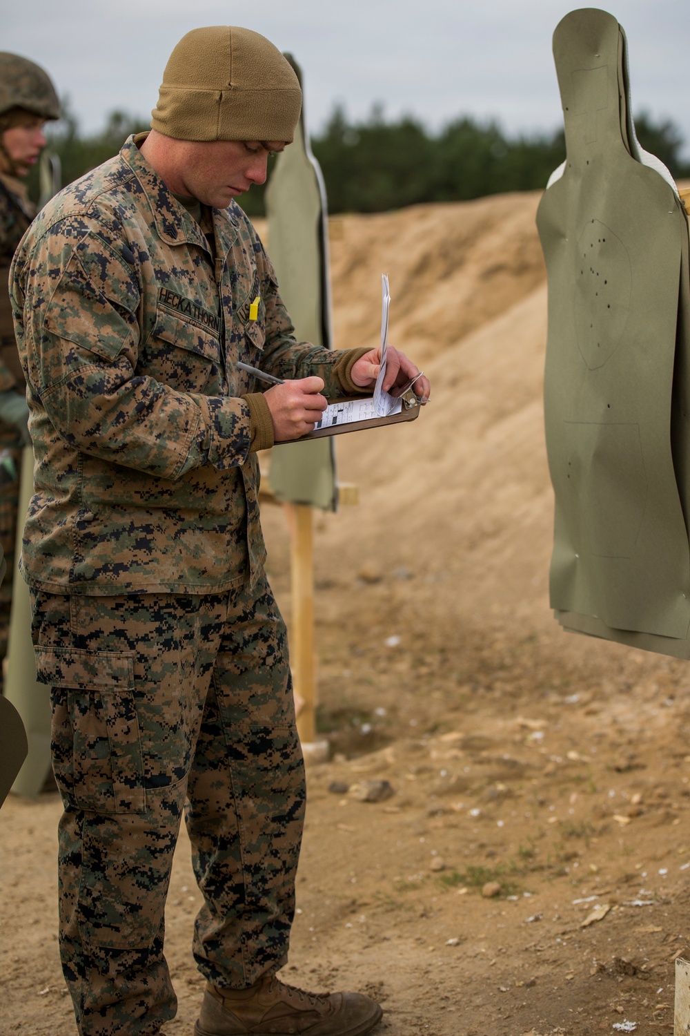 Marine recruits learn combat shooting fundamentals on Parris Island