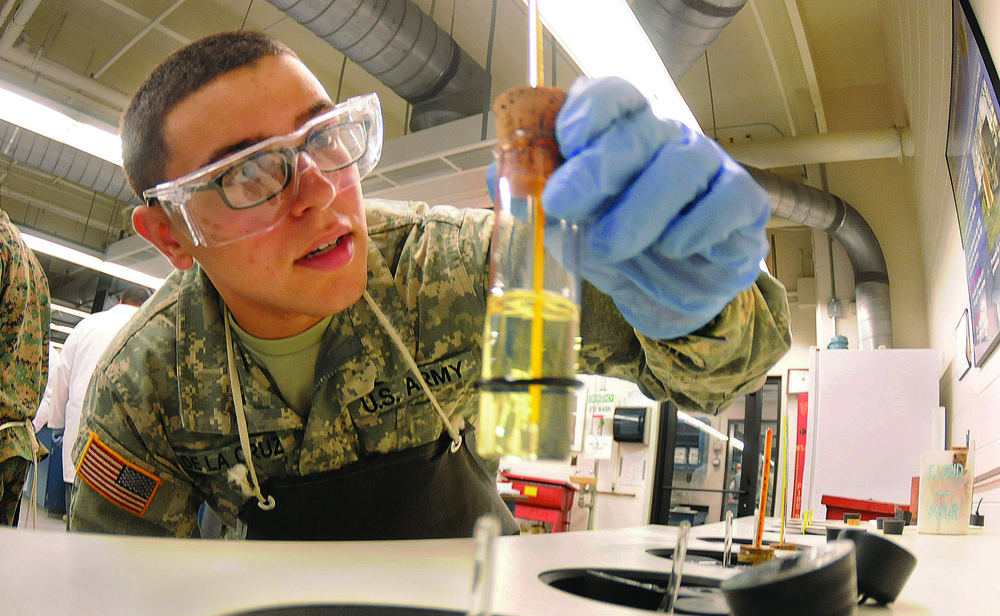 Lords of the lab: Students learn to test fuels in specialized facility