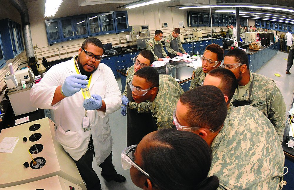 Lords of the lab: Students learn fuel-testing