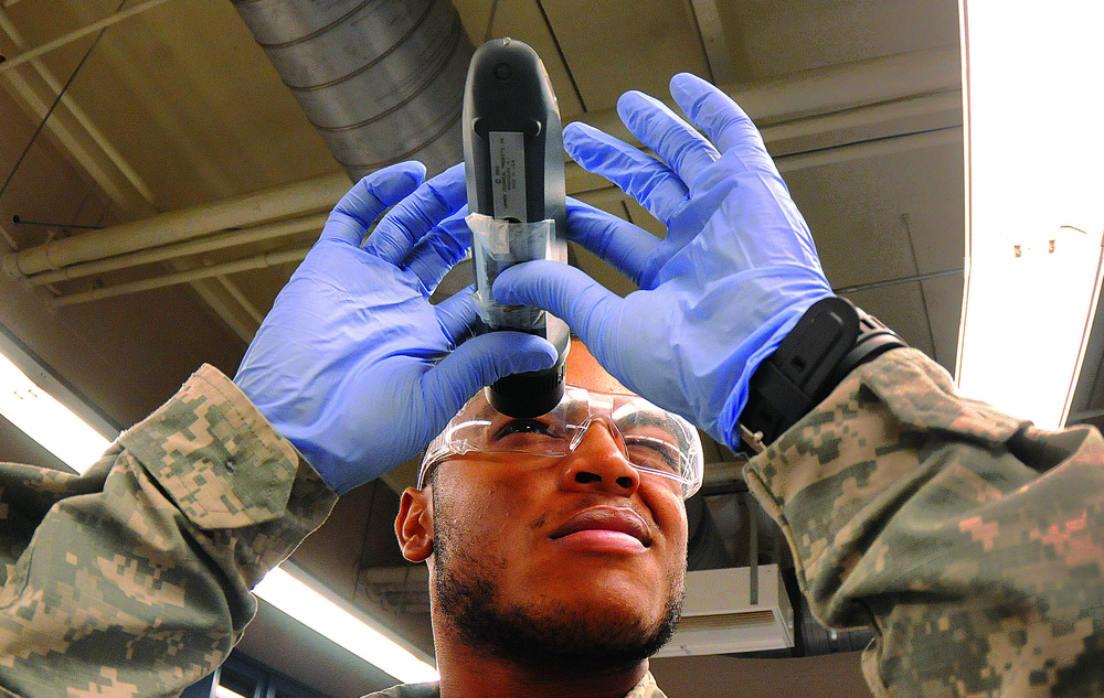 Lords of the lab: Students learn fuel testing techniques at specialized facility