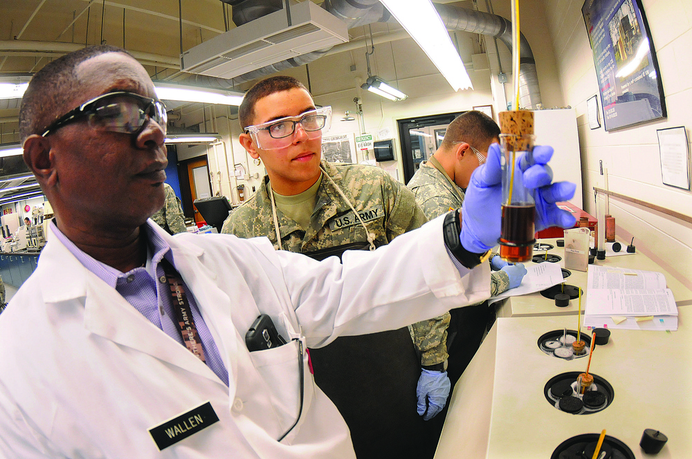 Lords of the lab: Students learn to test fuels