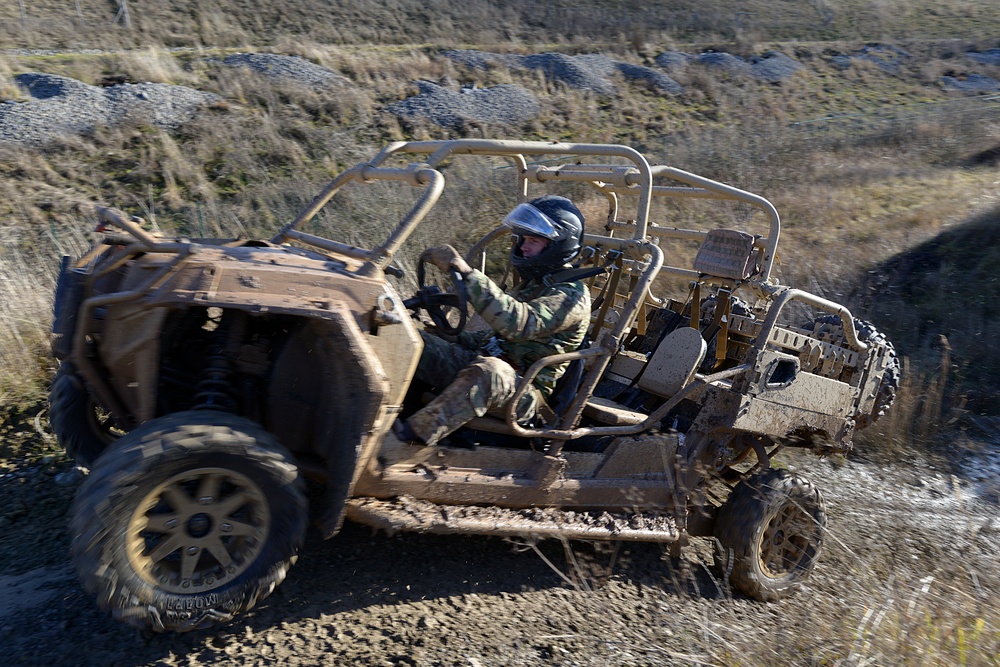 Special Forces ATV training in Germany