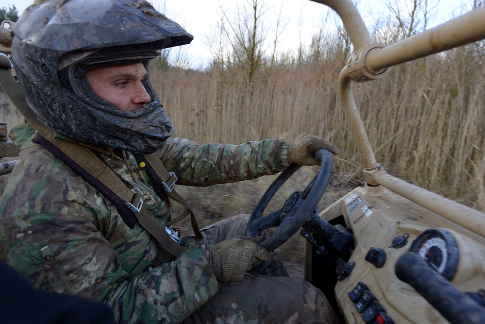 Special Forces ATV training in Germany