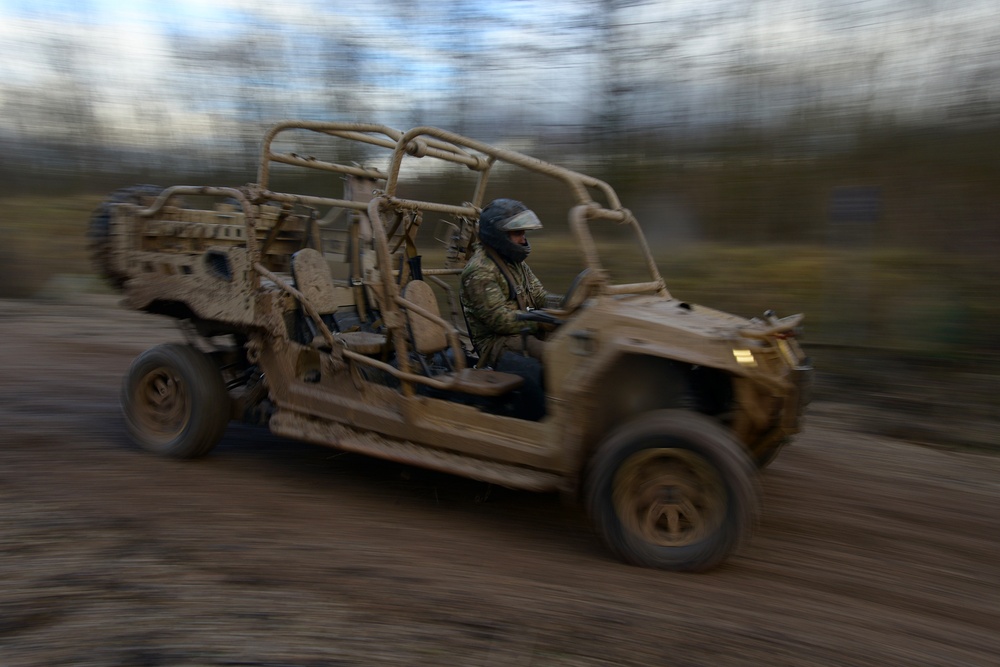 Special Forces ATV training in Germany