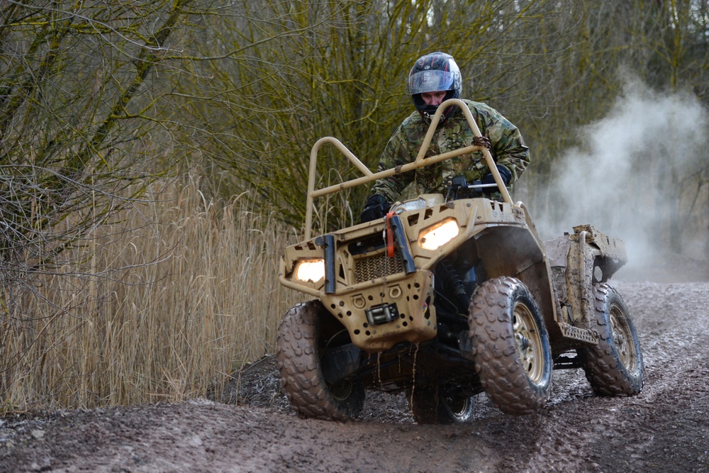 Special Forces ATV training in Germany