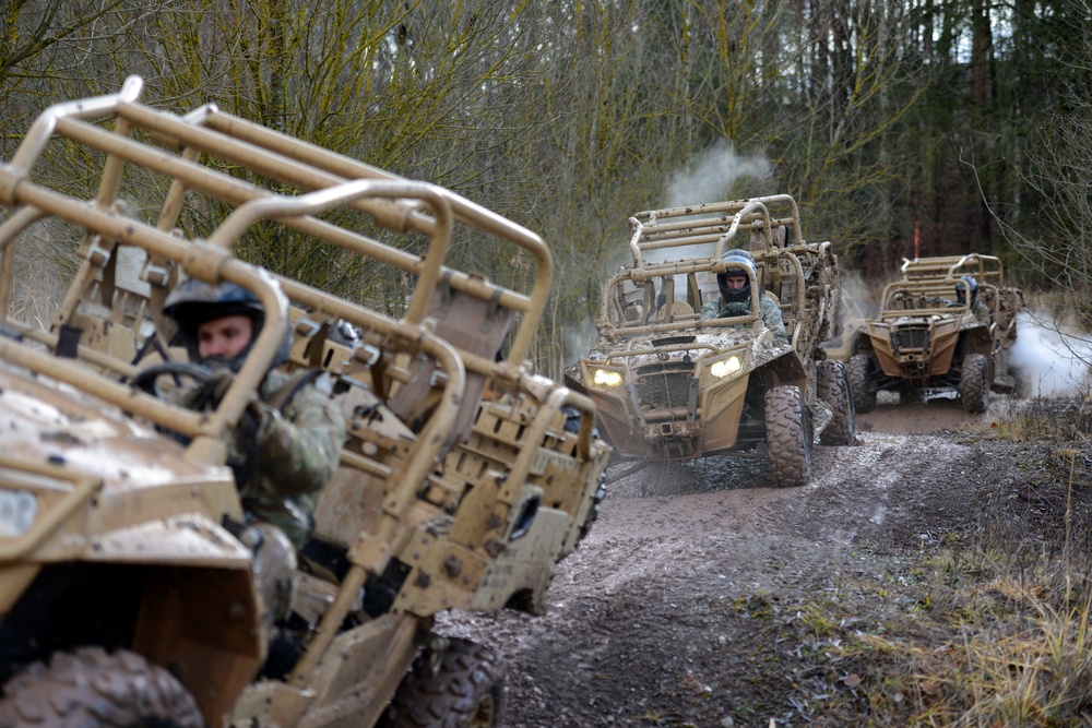 Special Forces ATV training in Germany