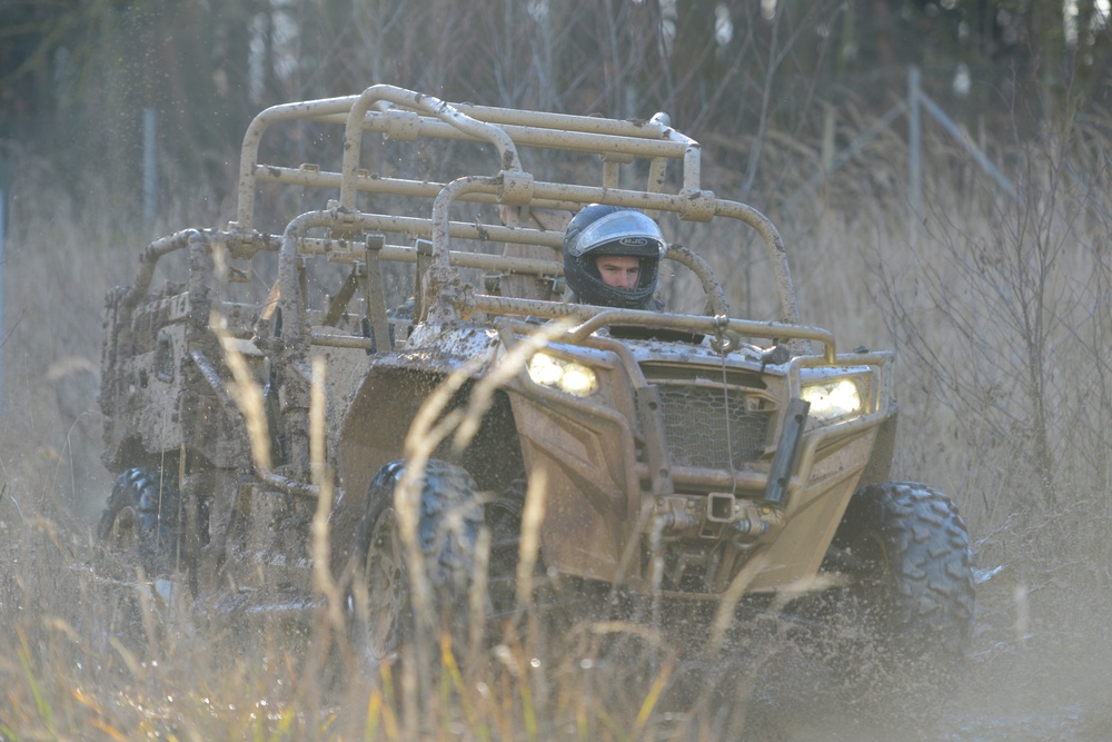 Special Forces ATV training in Germany