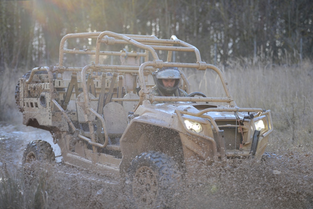 Special Forces ATV training in Germany