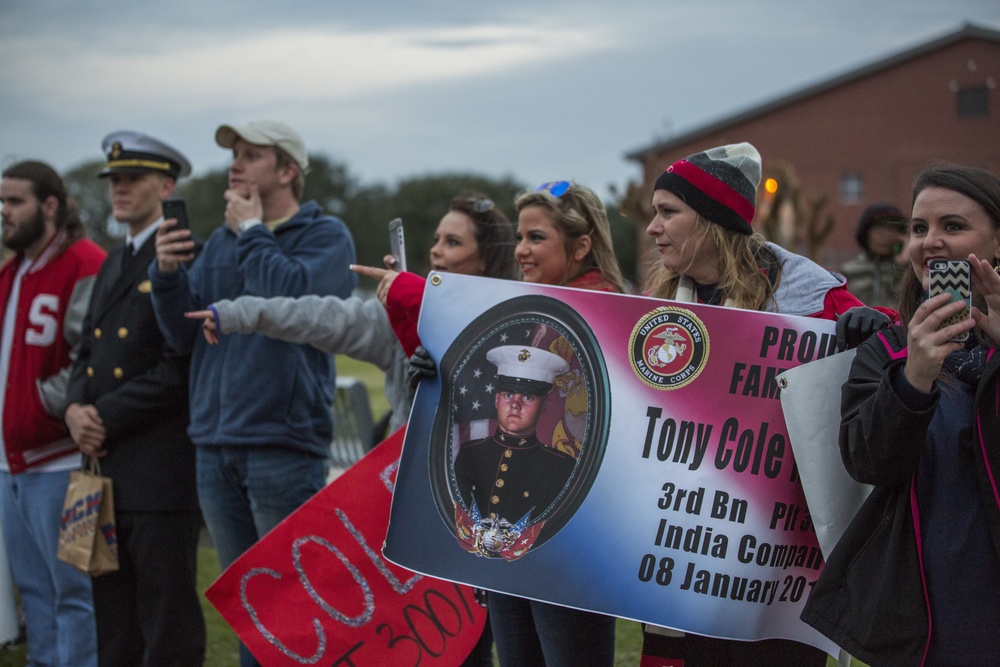 Motivation run pumps up Parris Island’s newest Marines