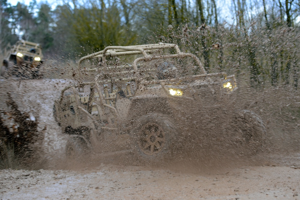 Special Forces ATV training in Germany