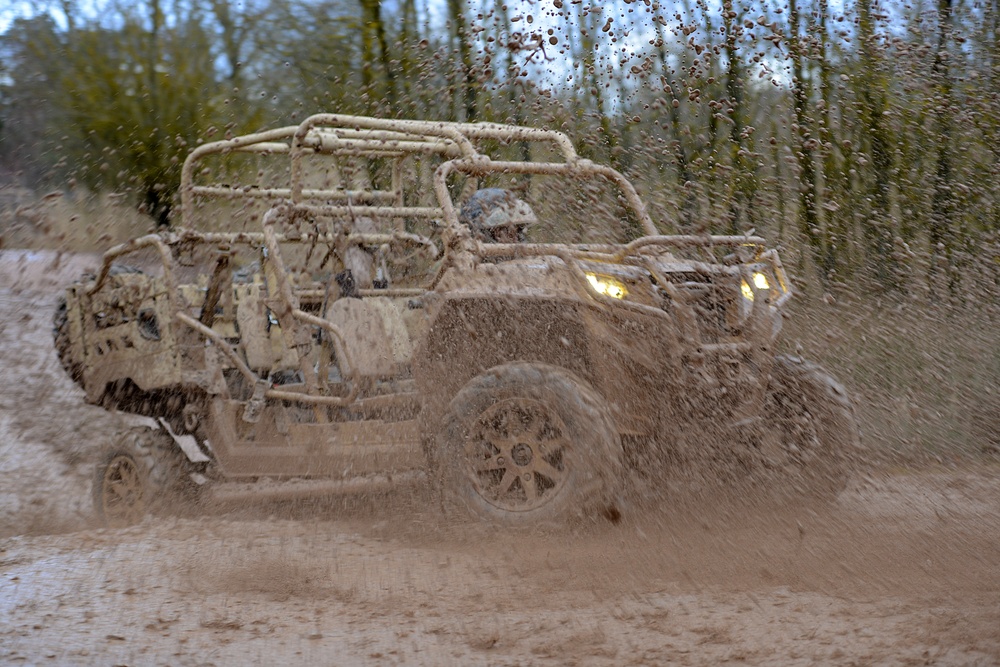 Special Forces ATV training in Germany