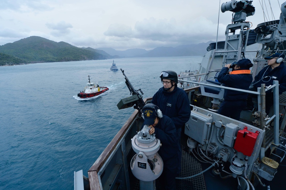 USS Ross operations