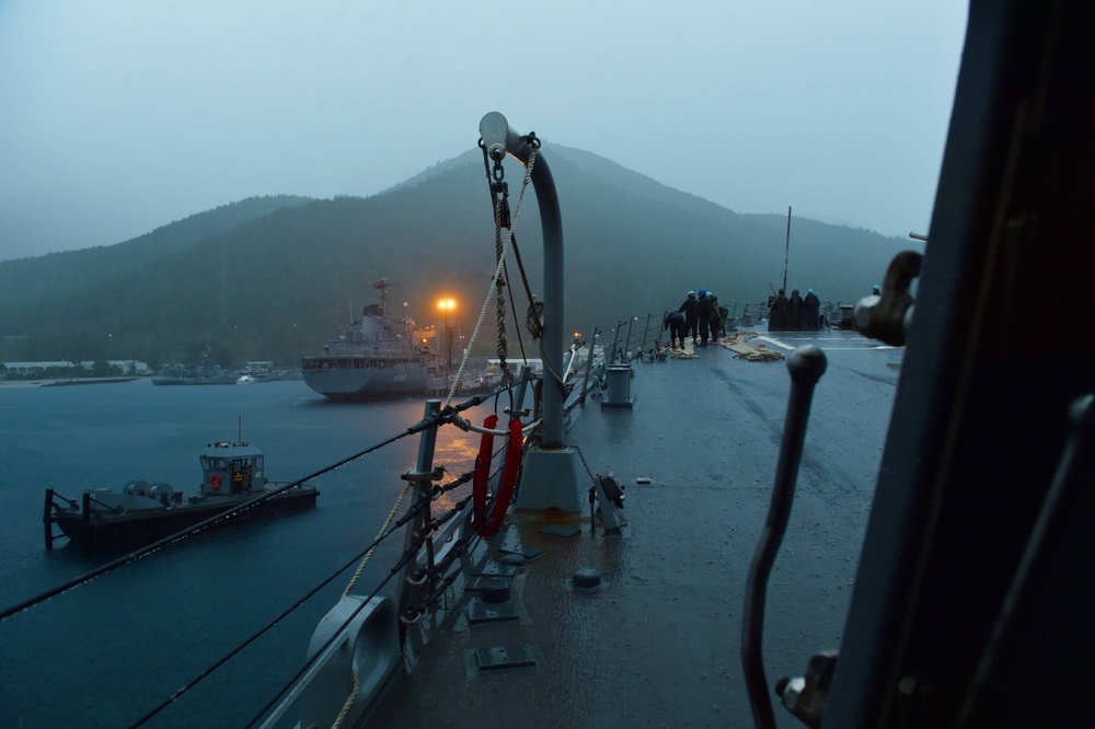 USS Ross operations